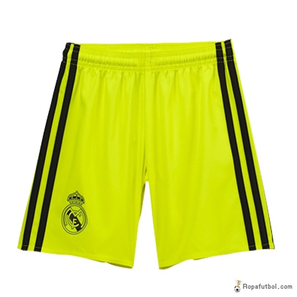 Pantalones Real Madrid Replica Segunda Ropa Portero 2016/17 Amarillo